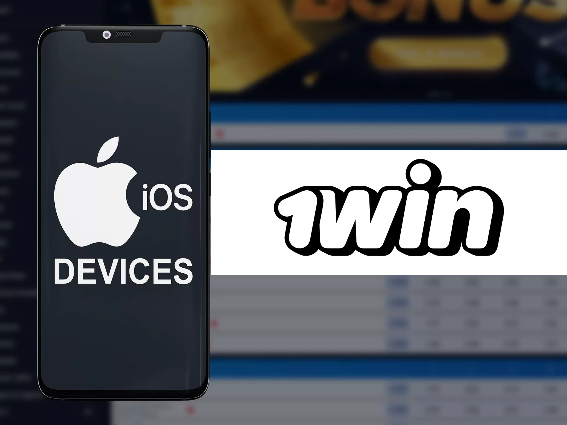 1win অ্যাপটি বিভিন্ন ios ডিভাইসে ইনস্টল করা যেতে পারে।