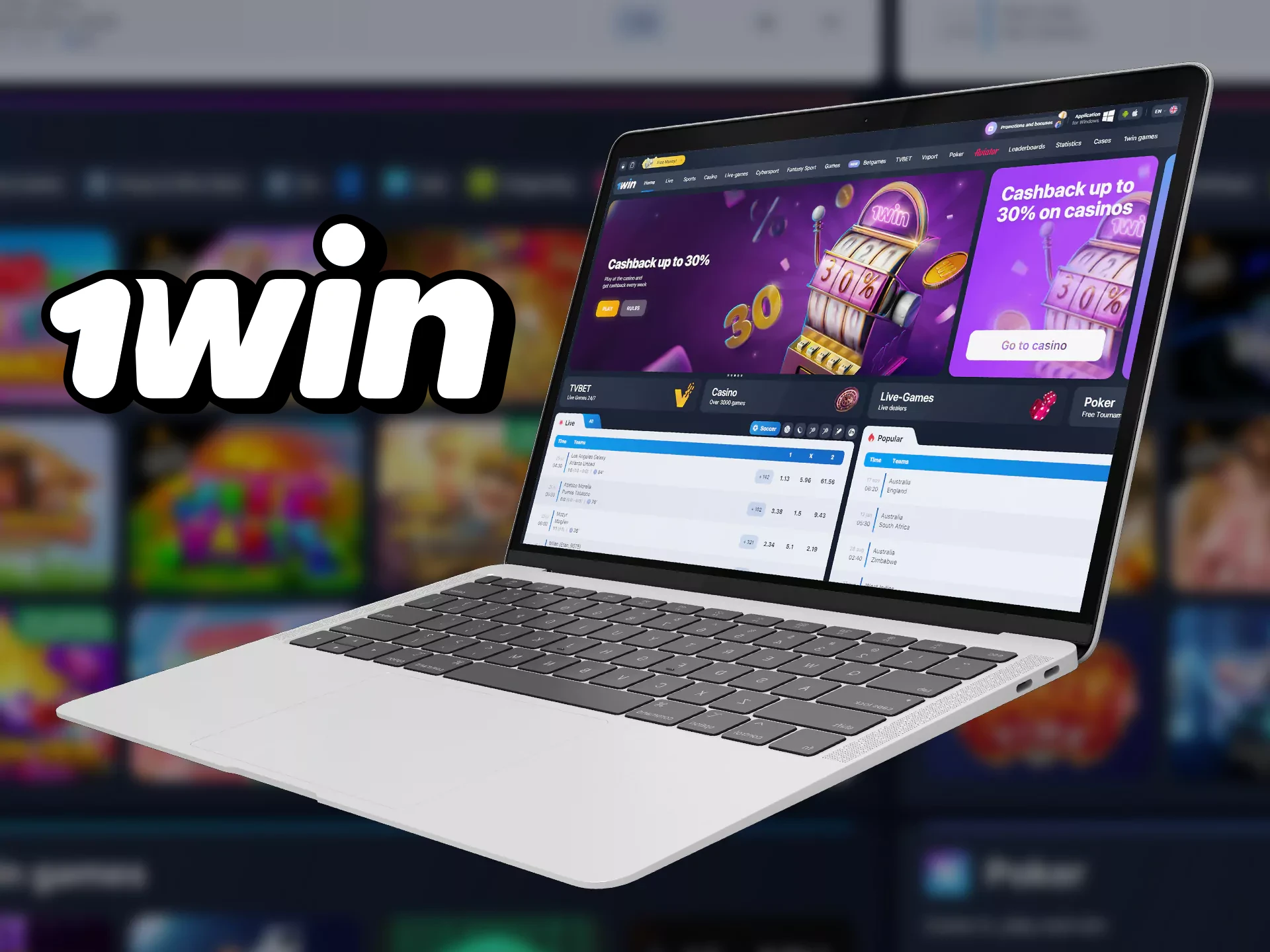 আপনি যেকোনো সামঞ্জস্যপূর্ণ ডিভাইসের সাথে 1win ওয়েবসাইট ব্যবহার করতে পারেন।