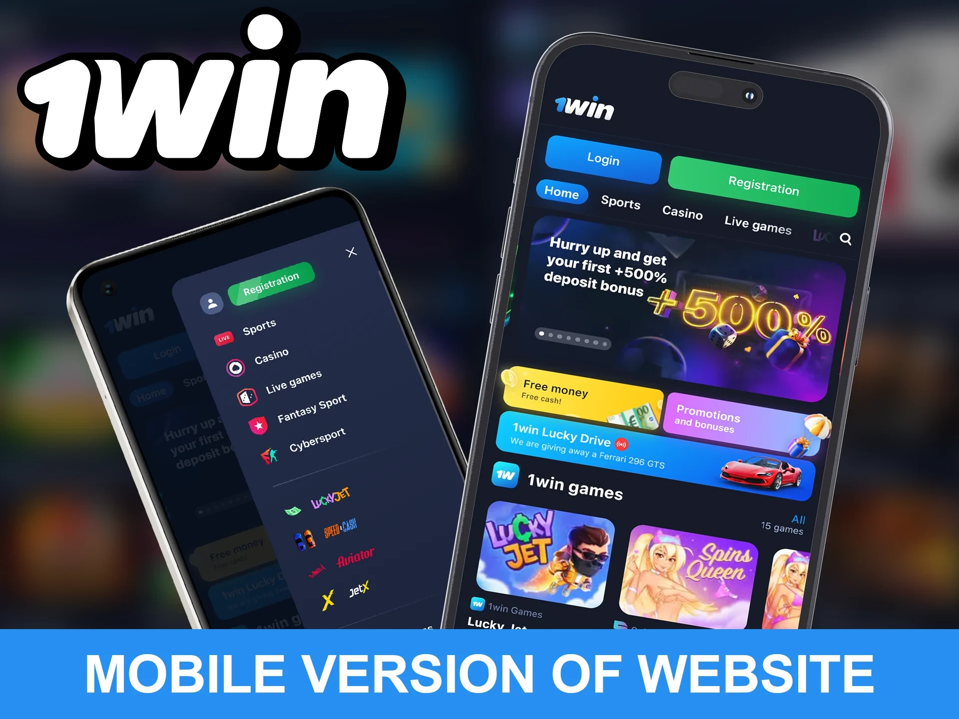 1win এর বাজির স্বর্গে প্রবেশ করুন।